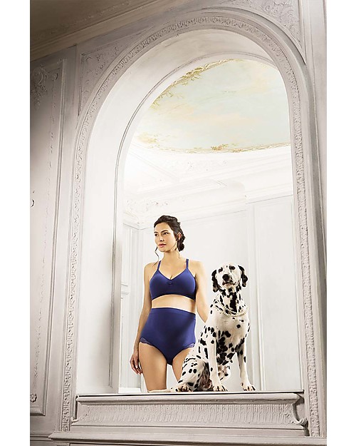 Cache Coeur Maternity and Nursing Bra Serenity, Marine - Soft bamboo fabric! Nursing Bras