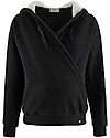 Cache Coeur Maternity and Nursing Hoodie Sweatshirt Sweet Home - Black - Ultra Comfortable! Sweatshirts
