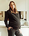Cache Coeur Maternity and Nursing Hoodie Sweatshirt Sweet Home - Black - Ultra Comfortable! Sweatshirts