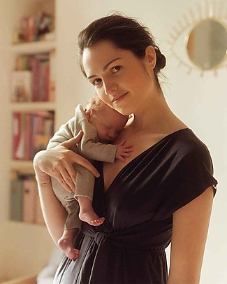 Cache Coeur Maternity and Nursing Suit Origin - Indigo - Eucalyptus Fibre Dresses_