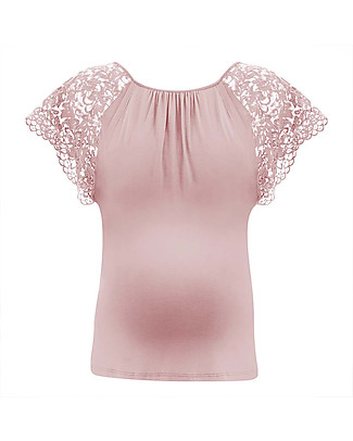 Cache Coeur Maternity and Nursing T-shirt Sofia - Petal - Opening on the Sides Evening Tops