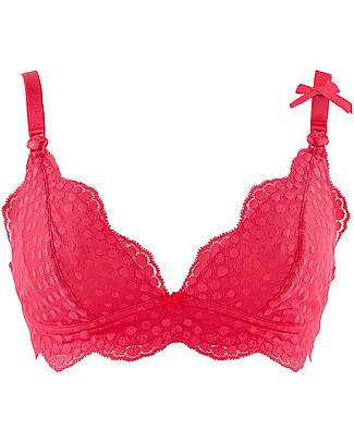 Cache Coeur Maternity and Nursing Triangle Bra Lollypop - Grenadine - Seductive! Bras