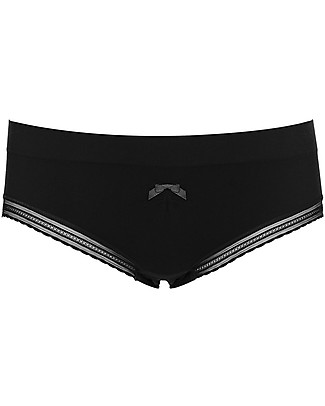 Cache Coeur Milk Maternity Low Waist Brief - Black - Seamless! Briefs