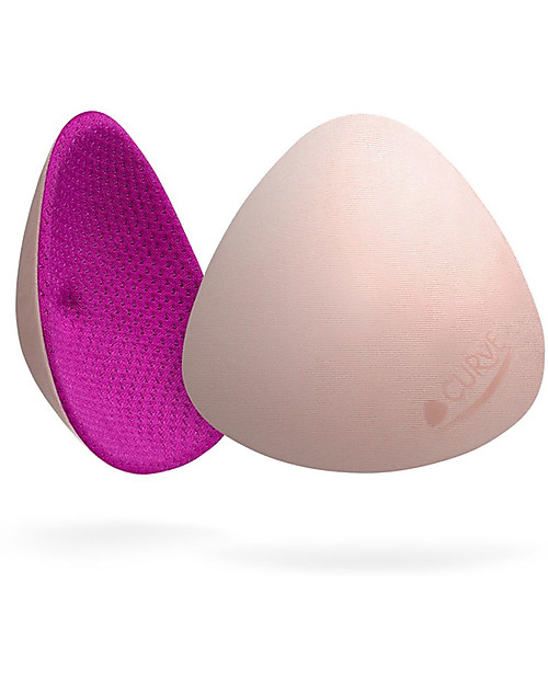 Cache Coeur Nursing Pads Curve Essential Day, 1 Pair Flow 60 ml - Patented and Oeko-tex certified! Breast Pads