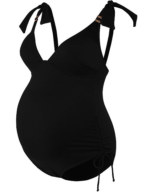 Cache Coeur One Piece Maternity Swimsuit Porto Vecchio - Black - UPF 50+ UV - Oeko-Tex Certified Swimsuits