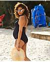 Cache Coeur One Piece Maternity Swimsuit Porto Vecchio - Black - UPF 50+ UV - Oeko-Tex Certified Swimsuits