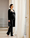 Cache Coeur Serenity Maternity & Nursing Robe, Black - Soft bamboo fabric! Robes