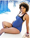 Cache Coeur Yana, Maternity Swimsuit - Blue, Perfect for the swimming pool! Swimsuits