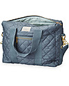 Camcam Copenhagen Nursing Bag, Charcoal - Water Repellent Organic Cotton Diaper Changing Bags