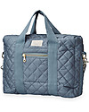 Camcam Copenhagen Nursing Bag, Charcoal - Water Repellent Organic Cotton Diaper Changing Bags