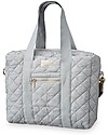Camcam Copenhagen Nursing Bag, Grey - Organic Cotton Diaper Changing Bags