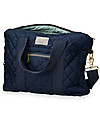 Camcam Copenhagen Nursing Bag, Navy - Water Repellent Organic Cotton Diaper Changing Bags