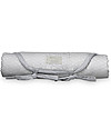 Camcam Copenhagen Quilted Changing Mat, 45 x 65 cm, Grey Wave - Organic Cotton Travel Changing Mats