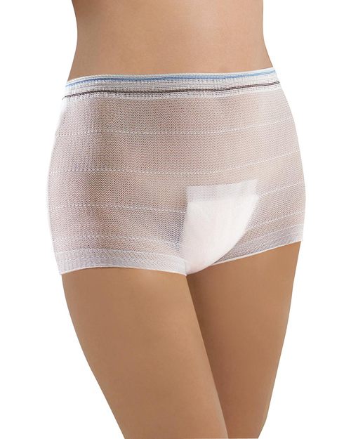 Carriwell Pack of 5 Disposable Hospital Panties- each panty can be washed 10 times! Briefs