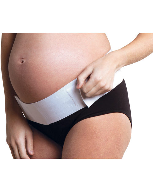 Carriwell Pregnancy Support Belt - White - helps alleviate lower-back pain! Maternity Swaddling Clothes
