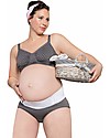 Carriwell Seamless GelWire Nursing Bra - Grey with Dots Nursing Bras