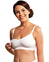 Carriwell Seamless Nursing Bra - White - Total Contact with the Baby Nursing Bras