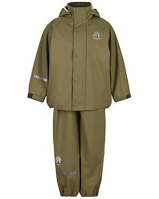 CeLaVi Basic Rainproof Suit in PU - Khaki - 5000mm Waterproofing Waterproof