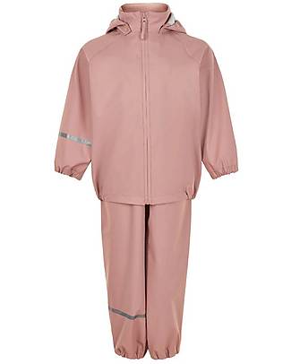 CeLaVi Basic Rainproof Suit in Recycled PU - Misty Rose - 10000mm Waterproofing Waterproof