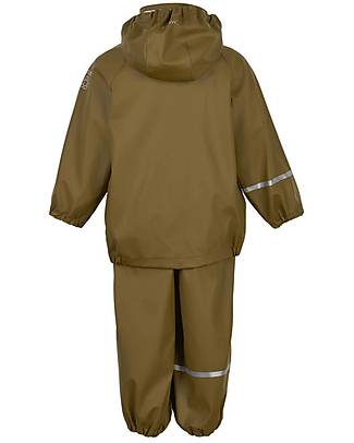 CeLaVi Basic Rainproof Suit in Recycled PU - Nutria - 10000mm Waterproofing Waterproof