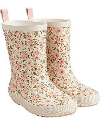 Celavi Rain Boots - Rose Cloud - 100% Natural Rubber Wellies