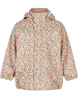 Celavi Rain Jacket with Hood - Rose Cloud - 100% Recycled PU Waterproof