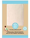 Charlie Banana Hemp Inserts for Washable Diapers, Pack of 3 - Size Small Washable Nappies