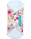 Charlie Banana Pack of 3 Washable Feminine Liners, Peony Blossom Napkins