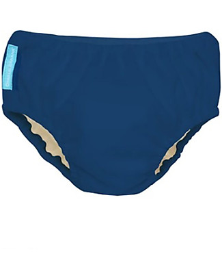 Charlie Banana Reusable Super Pro Underwear for Older Kids and Special Needs Children, Navy - Washable! Swim Diaper