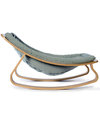 Charlie Crane Baby Rocker LEVO - Beech, Aruba Blue - Timeless and Eco-Friendly Design! Bouncers