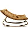 Charlie Crane Baby Rocker Levo - Beech - Camel - 100% Organic Cotton! Bouncers