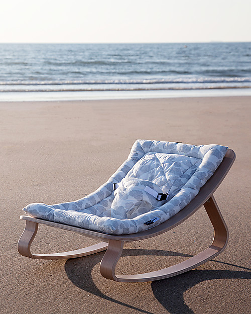Charlie Crane Baby Rocker LEVO in Beech - Moumout Cloud  -Timeless and Eco-Friendly Design! Bouncers