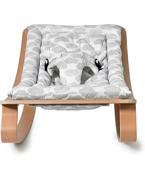 Charlie Crane Baby Rocker LEVO in Beech - Moumout Cloud  -Timeless and Eco-Friendly Design! Bouncers