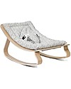 Charlie Crane Baby Rocker LEVO in Beech - Rabbit -Timeless and Eco-Friendly Design! Bouncers