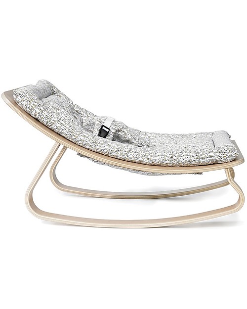 Charlie Crane Baby Rocker LEVO in Beech - Rabbit -Timeless and Eco-Friendly Design! Bouncers