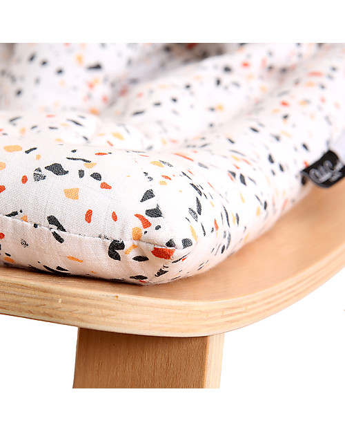 Charlie Crane Baby Rocker LEVO, Terrazzo -Timeless and Eco-Friendly Design! Bouncers