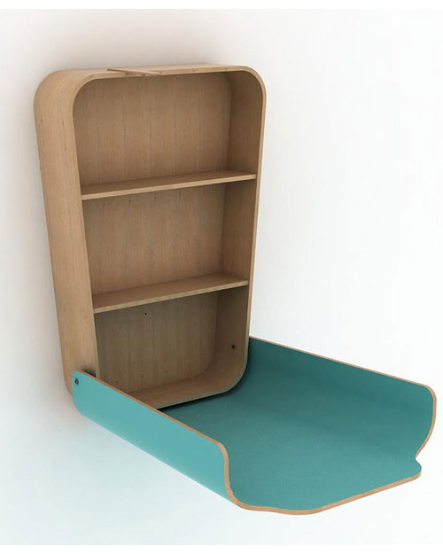 Charlie Crane Changing Table NOGA - Aruba Blue Changing Tables