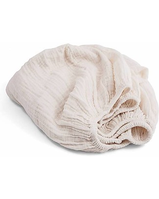 Charlie Crane Moumout Papuche Milk Fitted Sheet for KUMI Crib Cribs & Moses Baskets