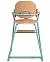Charlie Crane Tibu Flexible High Chair, Aruba Blue - From 6 months to 8 years old children! High Chairs