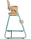 Charlie Crane Tibu Flexible High Chair, Aruba Blue - From 6 months to 8 years old children! High Chairs