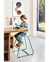 Charlie Crane Tibu Flexible High Chair, Aruba Blue - From 6 months to 8 years old children! High Chairs