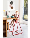Charlie Crane Tibu High Chair, Bright Red - From 6 months to 8 years old! High Chairs