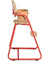 Charlie Crane Tibu High Chair, Bright Red - From 6 months to 8 years old! High Chairs