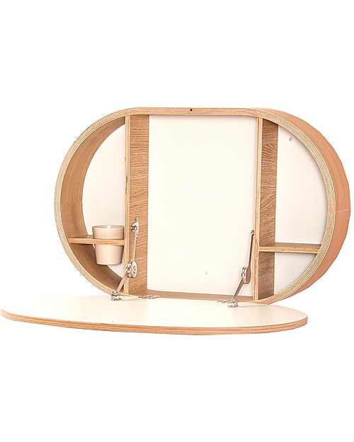 Charlie Crane Wall-mounted BAKI desk - the Practical Space Saving Solution! Desks