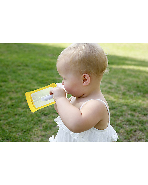 Cherub Baby Colour Change Glass Baby Bottle Wide Neck 240 ml, Blue - Anti-colic, 3-6 months teat Baby Bottles Accessories