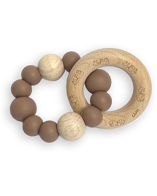 Chewies&more Animal Teether - Elephant - Brown Teethers