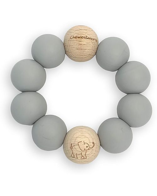 Chewies&more Animal Teether - Elephant - Grey Teethers