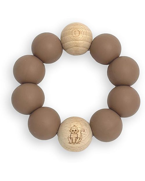 Chewies&more Animal Teether - Monkey - Brown Teethers