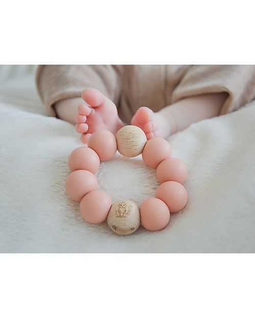 Chewies&more Animal Teether - Monkey - Rose Teethers