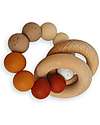 Chewies&more Ombre Teether with Rattle - Clay Teethers